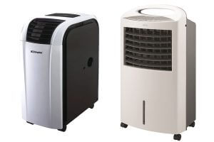 evaporative cooler vs air conditioner