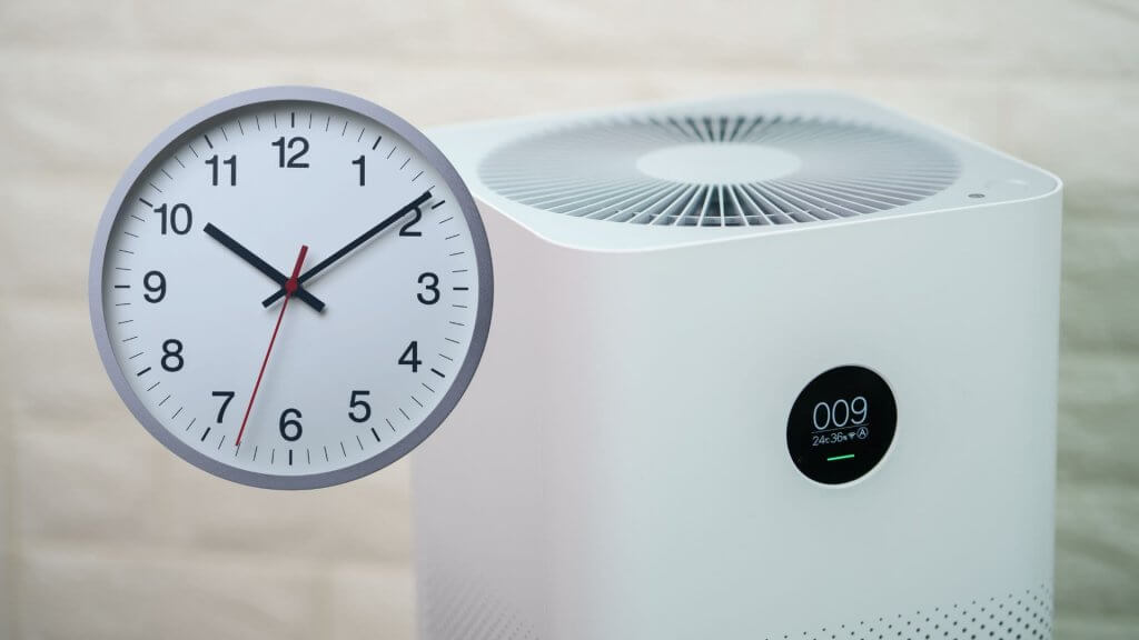 How long to run an air purifier