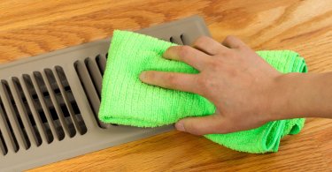 Heating vent cleaning